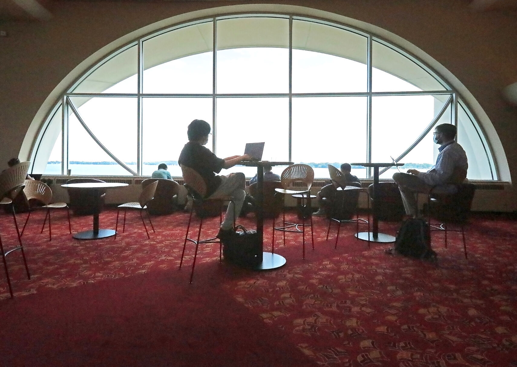 Monona Terrace - interior carpet